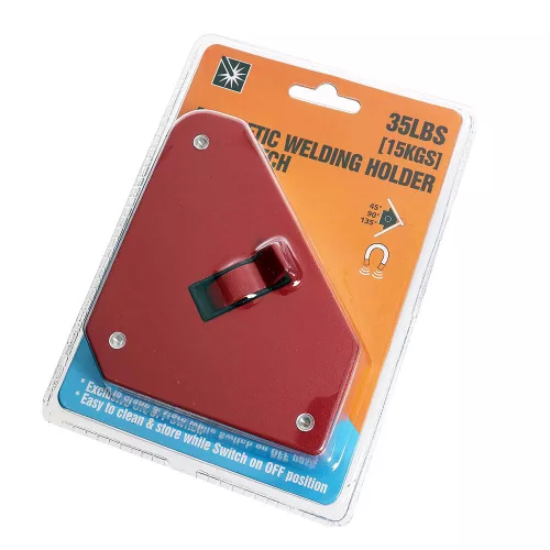 Suport Magnetic de Colț cu Comutator 25 kg, Unghiuri 45°/90°/135°