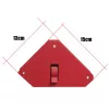 Suport Magnetic de Colț cu Comutator 25 kg, Unghiuri 45°/90°/135°