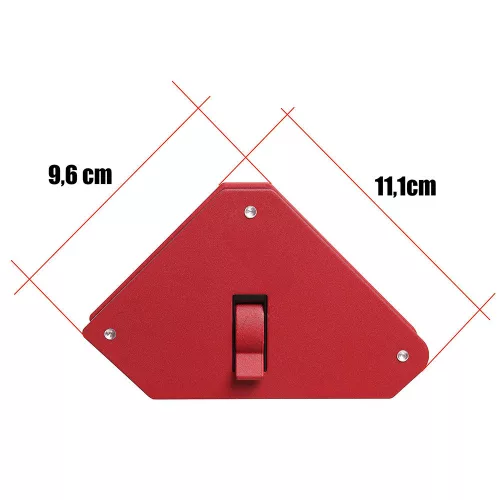 Magnet de Sudură Unghiular Technic MWH15, Activabil/Dezactivabil, 15 kg