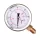 Manometru de presiune 0-12 bar, conexiune 1/4", cu glicerină