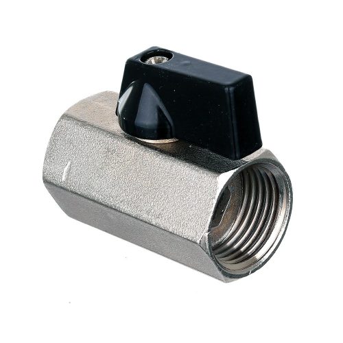 Robinet Sferic Cupru Nichelat 1/2" FI, 20 Bar