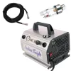 Compresor Aerograf AS-179 Dublu cu Regulator, Rezervor 0.3L, 35-40L/min