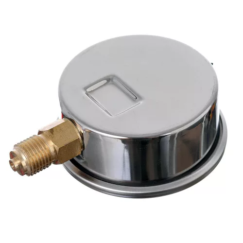 Manometru 0-600 bar, racord 1/4" inferior, cu glicerină