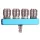Distribuitor Pneumatic cu 4 Conectori Rapizi, Intrare 1 Conector, 12 Bar