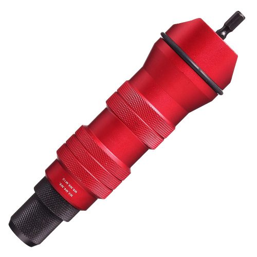 Adaptor șurubelniță piulițe nituire TC Technic, 175mm, 6 capete (M3-M10)
