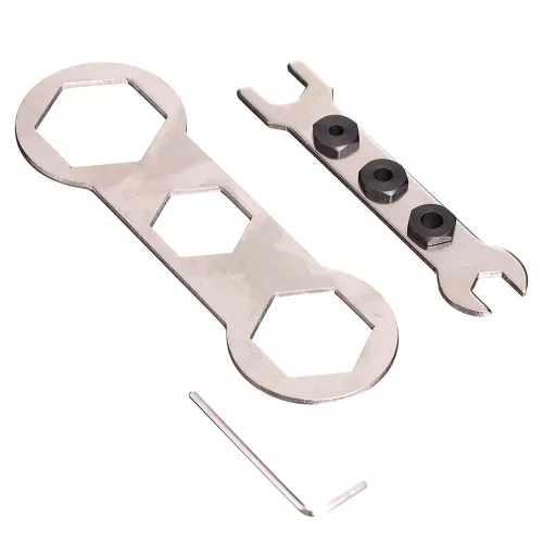 Adaptor Nituri Mașină de Găurit Șurubelniță, M3-M6, 139mm, Oțel/Aluminiu