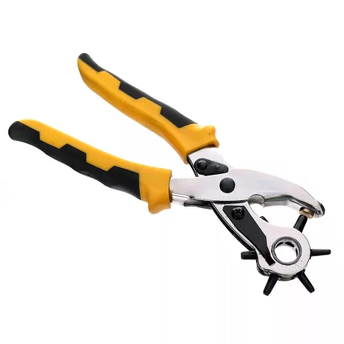 Set Profesional 5 în 1: Clești Perforator, Ocheți, Capse