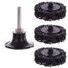 Set 3 Discuri Abrazive Flexibile 50mm, Îndepărtare Rugină și Vopsea