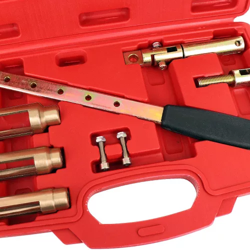 Instrument Profesional Extracție Arcuri Supapă Motoare 8V/16V/24V, cu Adaptoare 20-34mm