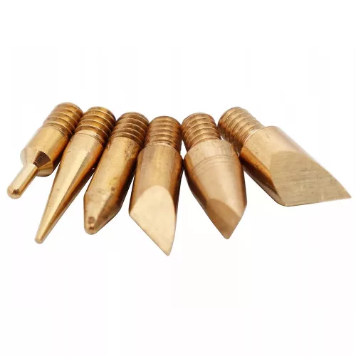 Set 6 Capete Interșanjabile pentru Aparat CFH Pyrograf 52245