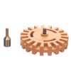 Disc de Cauciuc pentru Îndepărtarea Adezivilor 100mm cu Adaptor 6mm