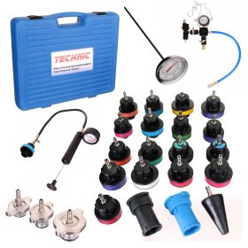   Kit Testare Scurgeri Sistem Răcire TC Technic DN-G1029, 28 Piese, 90 PSI