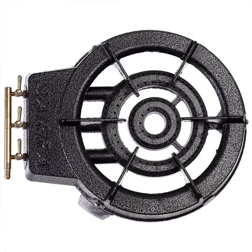 Aragaz din Fontă pe GPL 9.8 kW, Profesional cu Regulator