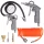 Set Pistoale Pneumatice 6 Piese, Umflare Anvelope și Suflare
