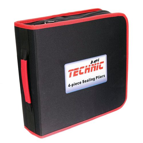 Set Profesional Clești Tablă Crom-Vanadiu cu Perforator Manual