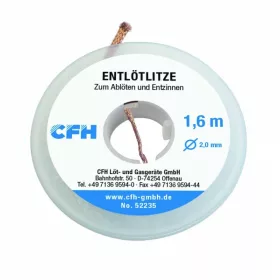 Sârmă de descositor cupru CFH 52235, 1.6m, 2.0mm