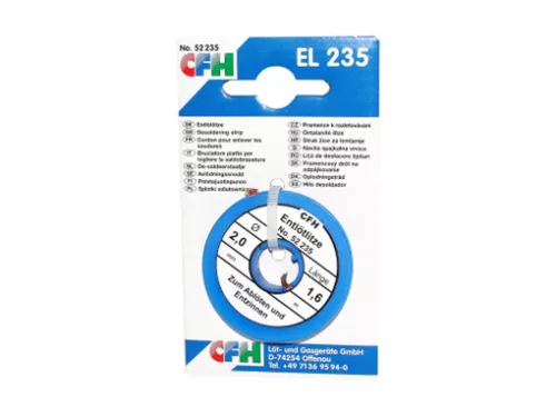Sârmă de descositor cupru CFH 52235, 1.6m, 2.0mm