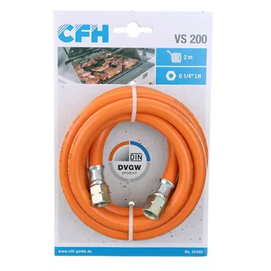 Tub Extensibil de Gaz CFH, 2 Metri, Conexiune G1/4 LH