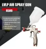 Pistol de Pulverizare Profesional LVLP Aeropro R500, Duză 2.0 mm, Compatibil Compresoare Mici