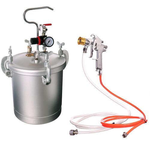 Instalație Vopsit cu Pistol Sub Presiune, 8 Litri, Duză 2.5mm
