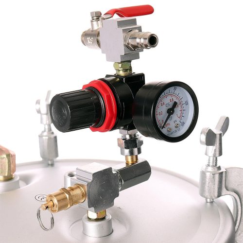 Instalație Vopsit cu Pistol Sub Presiune, 8 Litri, Duză 2.5mm