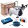 Compresor AS18-2KP cu Aerograf Fengda BD-130 0.3mm