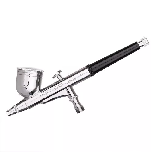 Compresor AS18-2KP cu Aerograf Fengda BD-130 0.3mm