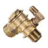 Supapă de Reținere Compresor 100L cu Eliberator Aer, 1/2" Z x 3/4", Aliaj Zinc
