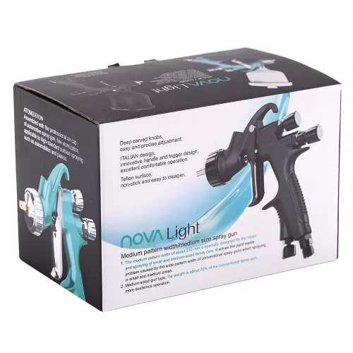 Pistol de pulverizare AUARITA NOVA Mini VSLP, duza 1.2mm, rezervor 250ml