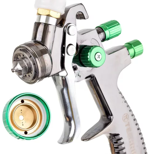 Pistol de pulverizare LVLP Technic H-898P, duză 2,0 mm, rezervor 600 ml