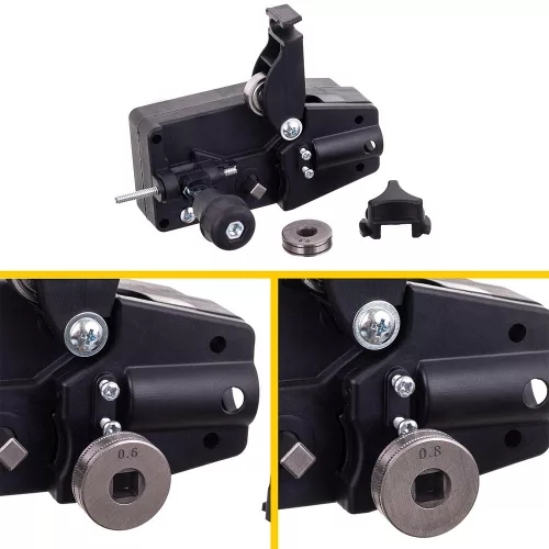 Alimentator Sârmă Dublă Rolă 12V, 0.6-0.8 mm, 22 m/min