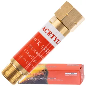   Regulator presiune acetilenă propan cu securizare prealabilă 3/8" 1.5 bar