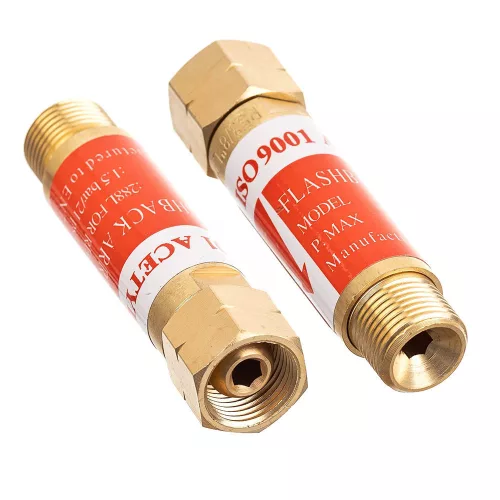 Regulator presiune acetilenă propan cu securizare prealabilă 3/8" 1.5 bar