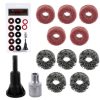 Set curatare butuci roti Technic F1334, 14 piese, 8mm, 1/2"