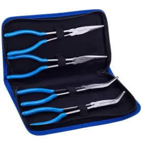 Set clești lungi 280 mm TC Technic, 4 tipuri, cu husă