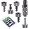 Set Conectori Rapizi Aerograf, Filet 1/8 inch, 6 Bucăți
