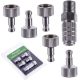 Set Conectori Rapizi Aerograf, Filet 1/8 inch, 6 Bucăți