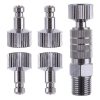 Set Conectori Rapizi Aerograf, Filet 1/8 inch, 6 Bucăți