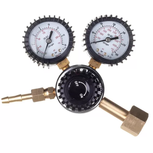 Regulator Presiune Azot Technic 2076M, 200 Bar, 30 mc/h, Dublu Manometru