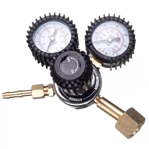 Regulator Presiune Azot Technic 2076M, 200 Bar, 30 mc/h, Dublu Manometru