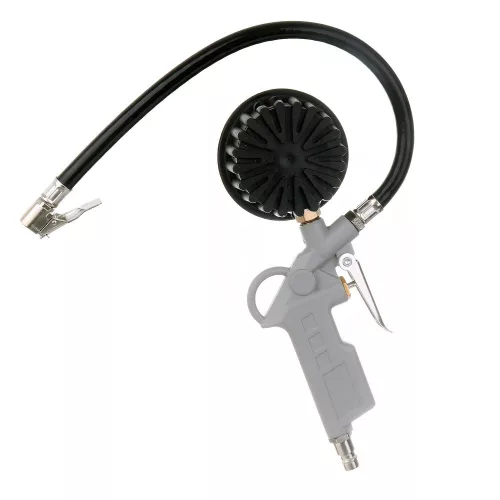 Pistol de Umflare Anvelope Profesional, cu Manometru Glicerină 16 bari