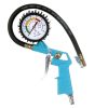 Pistol Pneumatic pentru Umflat Roți cu Manometru 16 bar și Adaptoare TG-04Kit