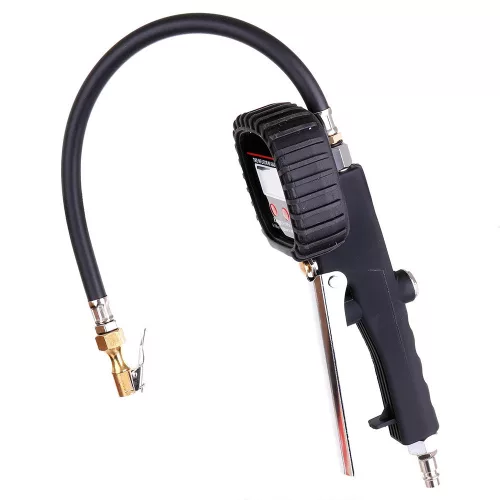 Compresor Digital Anvelope Profesional 0-10 bar, Manometru Cauciucat