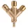 Distribuitor Pneumatic din Alamă, cu 3 Prize Rapide și 1 Fișă Standard