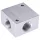 Distribuitor Aer Pneumatic din Aluminiu 4 x 1/2 inch