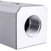 Bloc Distribuitor Aer Pneumatic Aluminiu 2 Intrări 1/2", 3 Ieșiri 1/4"