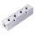 Distribuitor pneumatic aluminiu 2x 1/2" intrare, 4x 1/4" ieșire
