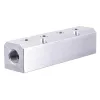 Distribuitor pneumatic aluminiu 2x 1/2" intrare, 4x 1/4" ieșire