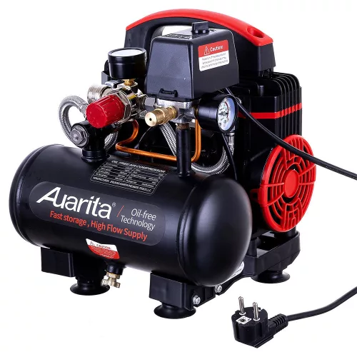 Compresor Auarita Fără Ulei Bipol 3L, 900W, 8 Bar