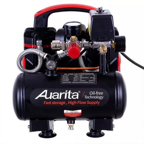 Compresor Auarita Fără Ulei Bipol 3L, 900W, 8 Bar